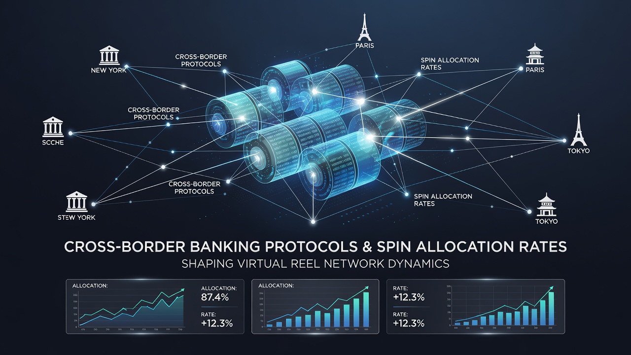 Virtual reel networks processing cross-border transactions with regulatory protocol overlays